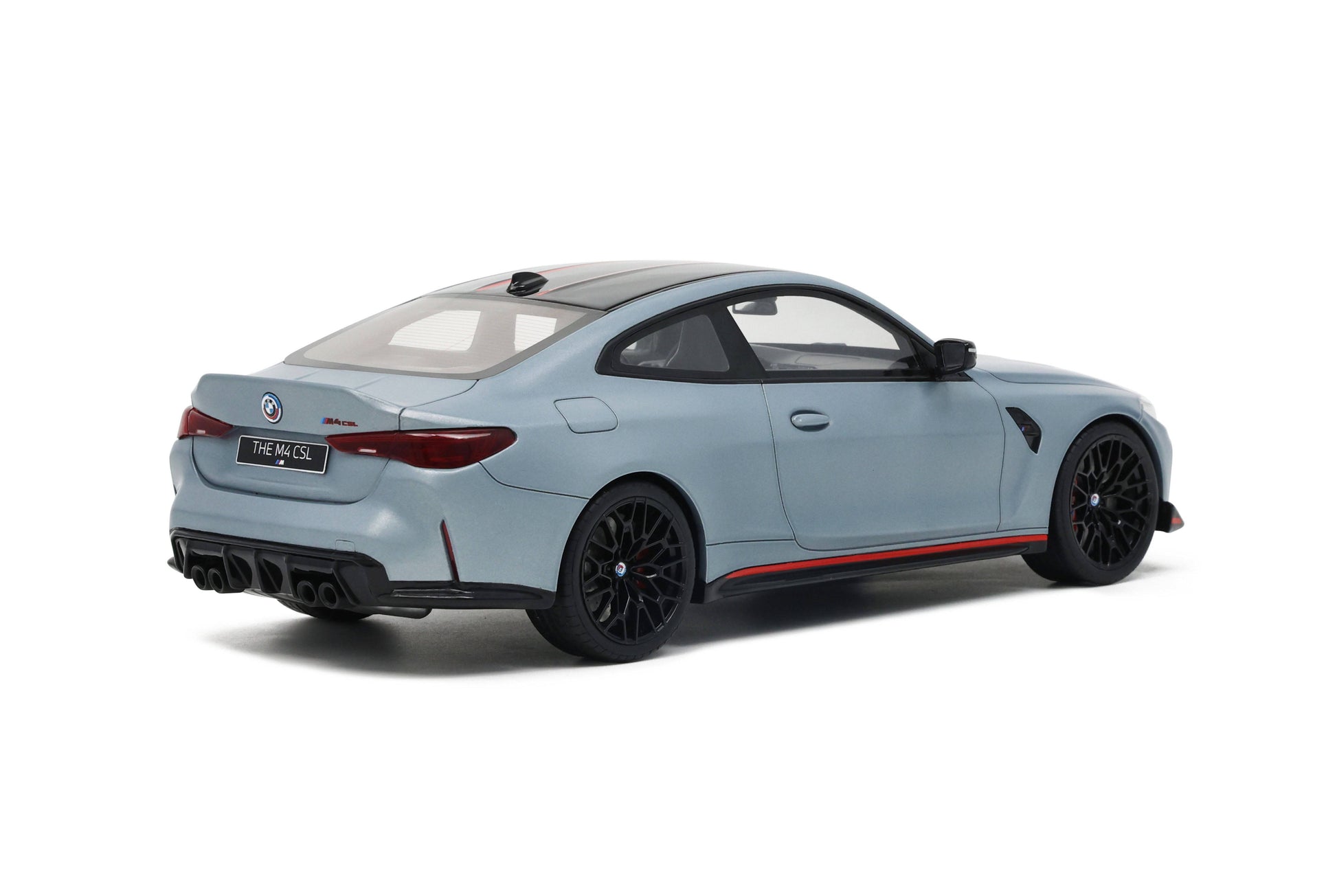 GT Spirit - BMW M4 CSL (G82) (Frozen Brooklyn Grey) 1:18 Scale Model Car - Model Cars Canada Inc.