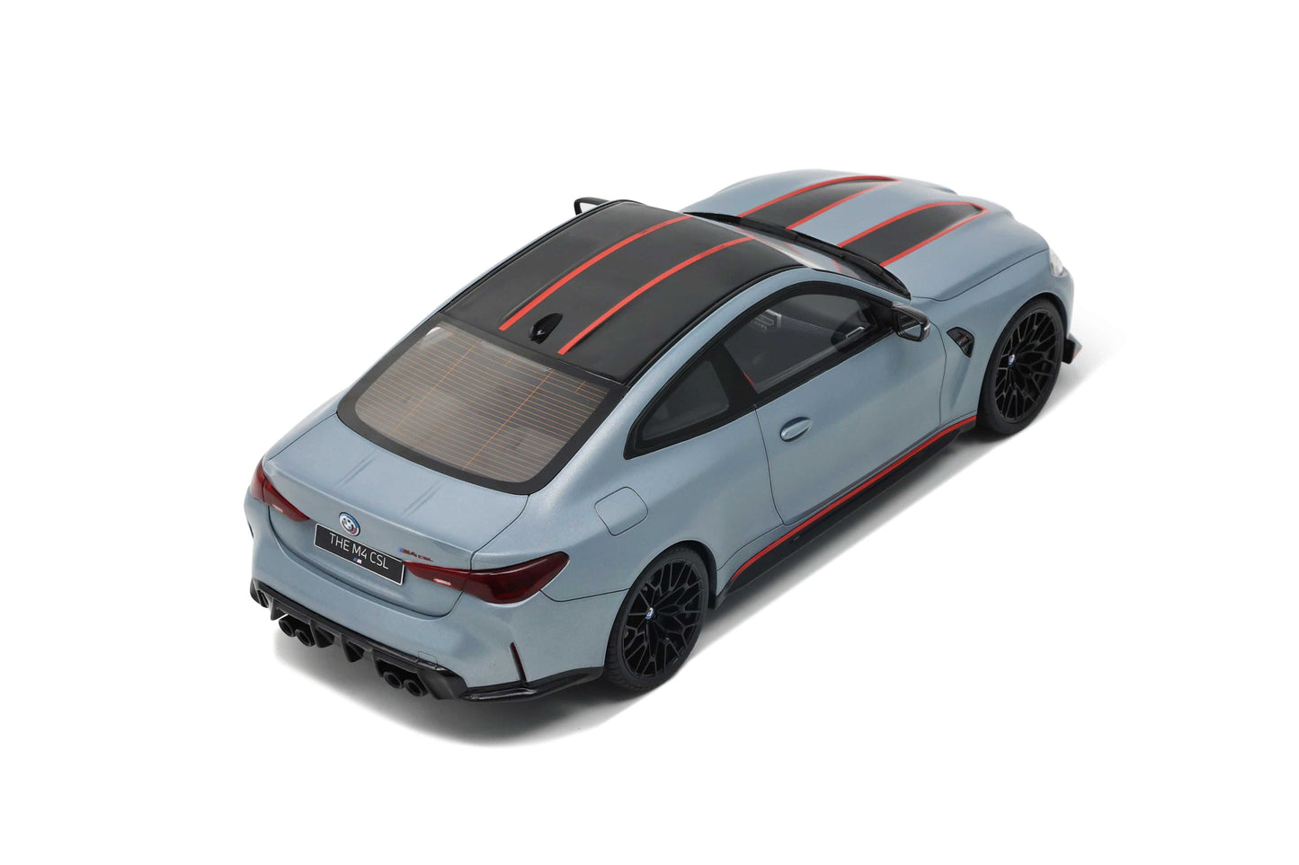 GT Spirit - BMW M4 CSL (G82) (Frozen Brooklyn Grey) 1:18 Scale Model Car