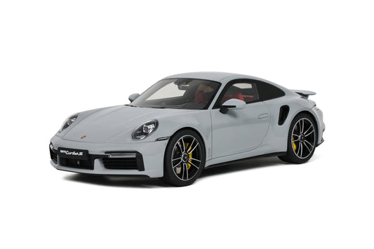 GT Spirit - Porsche 911 (992) Turbo S (Chalk Grey) 1:18 Scale Model - Model Cars Canada Inc.
