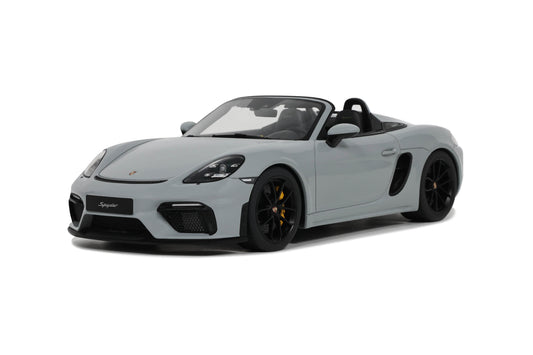 GT Spirit - Porsche Spyder (718) (Chalk Grey) 1:18 Scale Model - Model Cars Canada Inc.