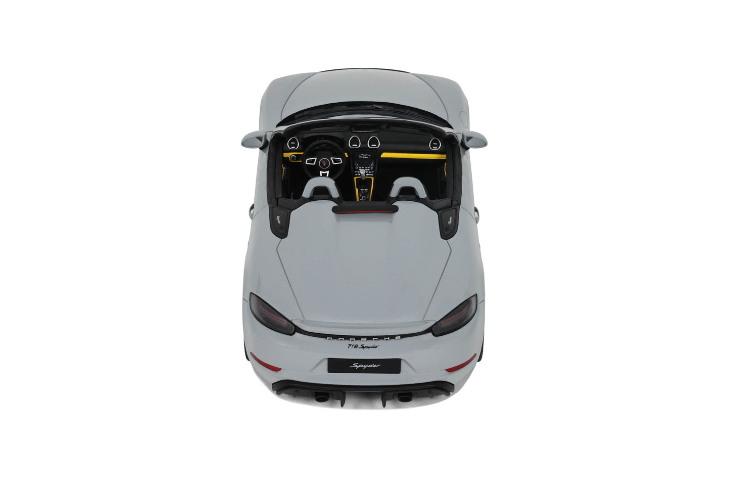 GT Spirit - Porsche Spyder (718) (Chalk Grey) 1:18 Scale Model - Model Cars Canada Inc.