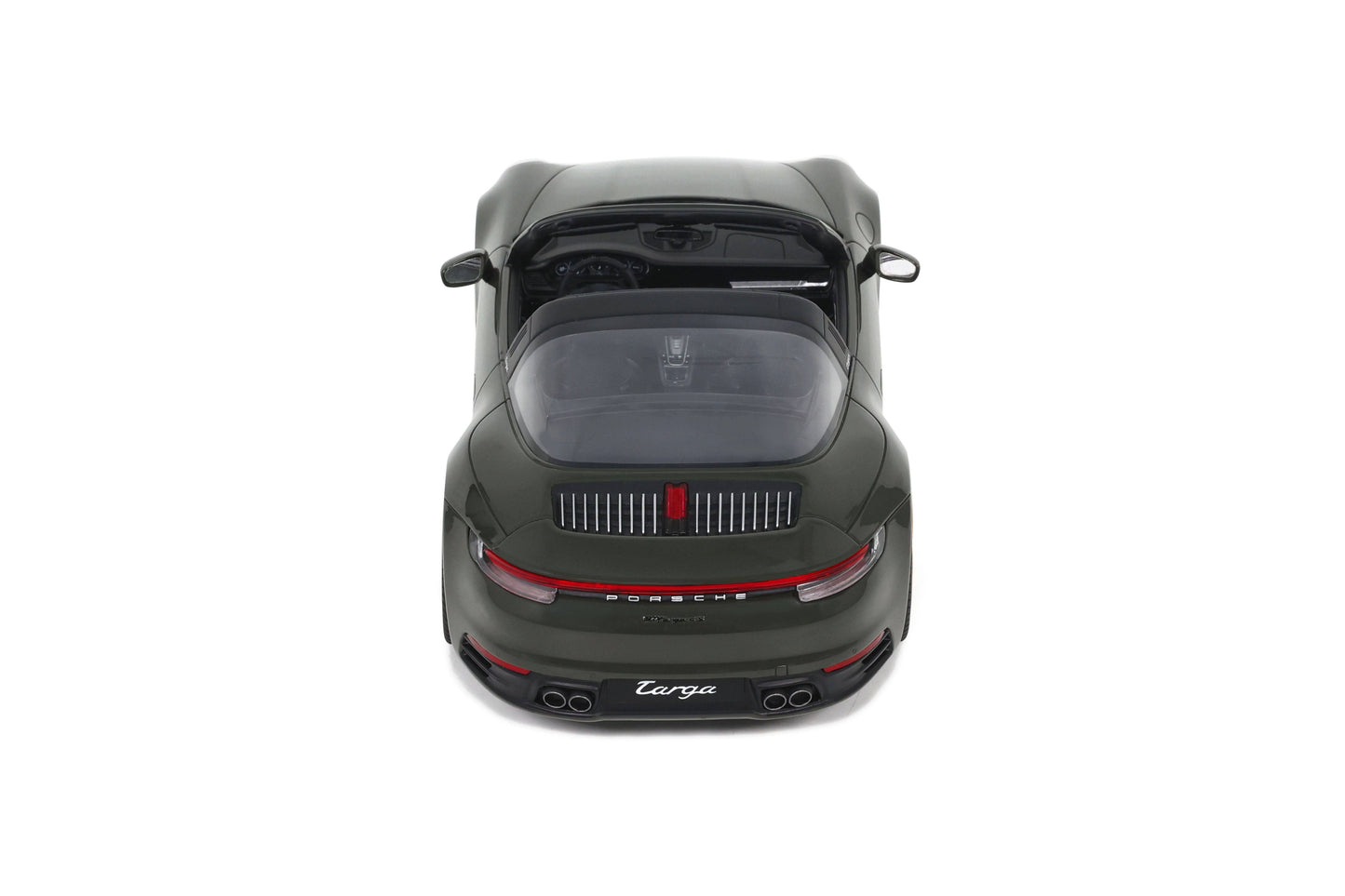 GT Spirit - Porsche 911 (992) Targa 4S (PTS Black Olive Green) 1:18 Scale Model - Model Cars Canada Inc.