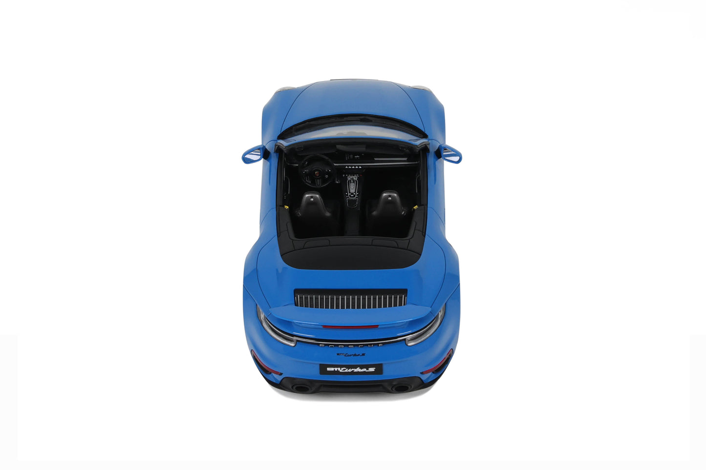 GT Spirit - Porsche 911 (992) Turbo S Cabriolet (Shark Blue) 1:18 Scale Model - Model Cars Canada Inc.