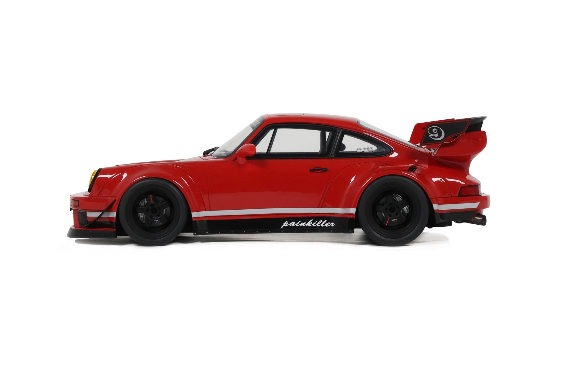 GT Spirit - RWB Porsche 911 (930) "Painkiller" (Indian Red) 1:18 Scale Model - Model Cars Canada Inc.