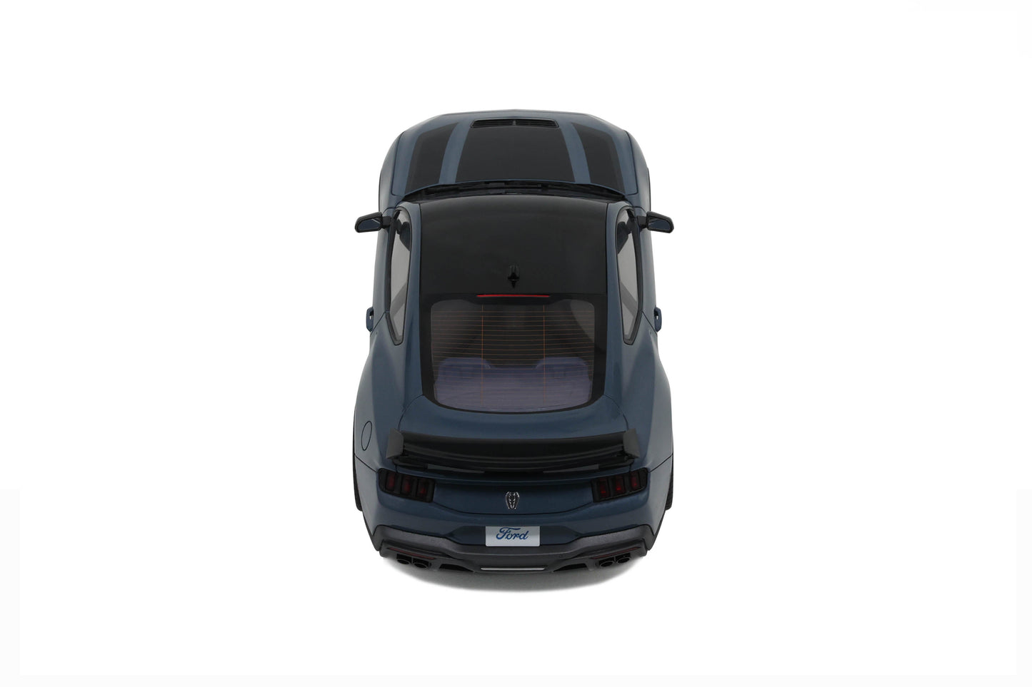 GT Spirit - Ford Mustang Dark Horse (S650) (Vapor Blue Metallic) 1:18 Scale Model - Model Cars Canada Inc.