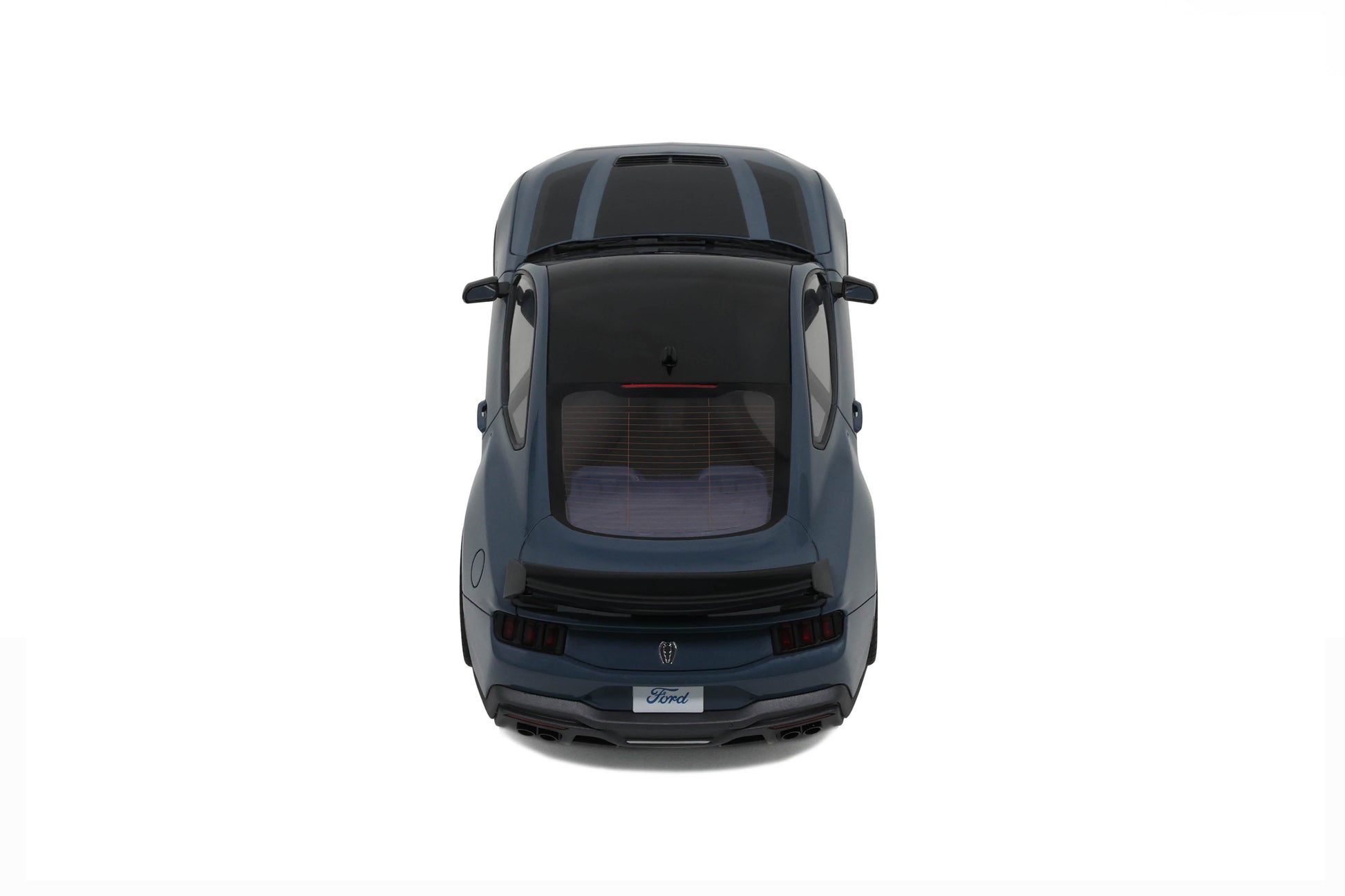 GT Spirit - Ford Mustang Dark Horse (S650) (Vapor Blue Metallic) 1:18 Scale Model - Model Cars Canada Inc.