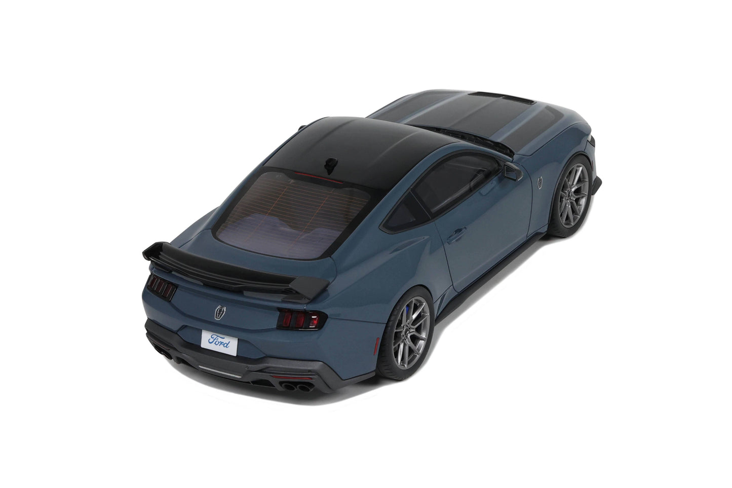GT Spirit - Ford Mustang Dark Horse (S650) (Vapor Blue Metallic) 1:18 Scale Model - Model Cars Canada Inc.