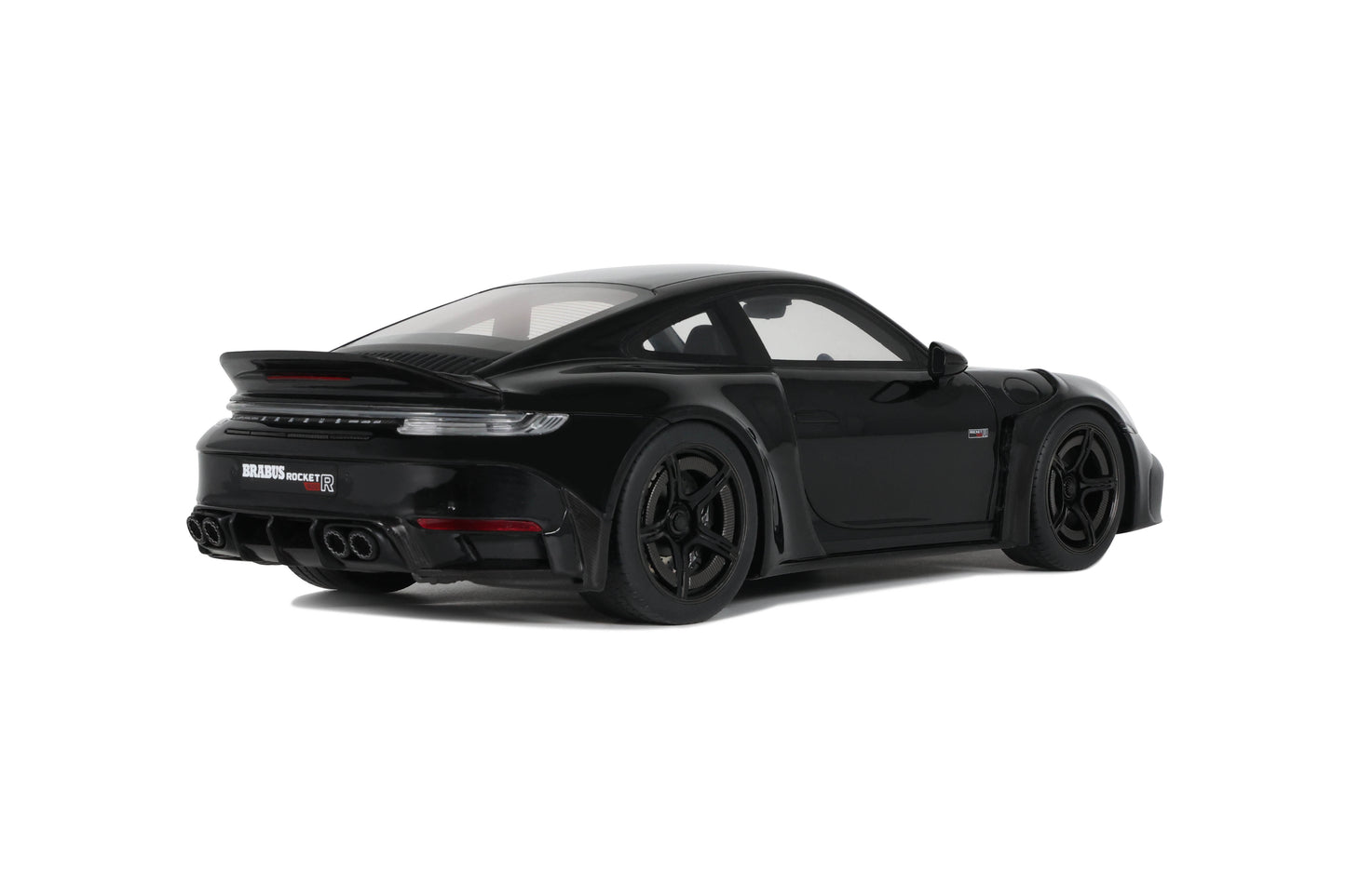 GT Spirit - Brabus Porsche 911 (992) 900 Rocket-R (Black) 1:18 Scale Model Car