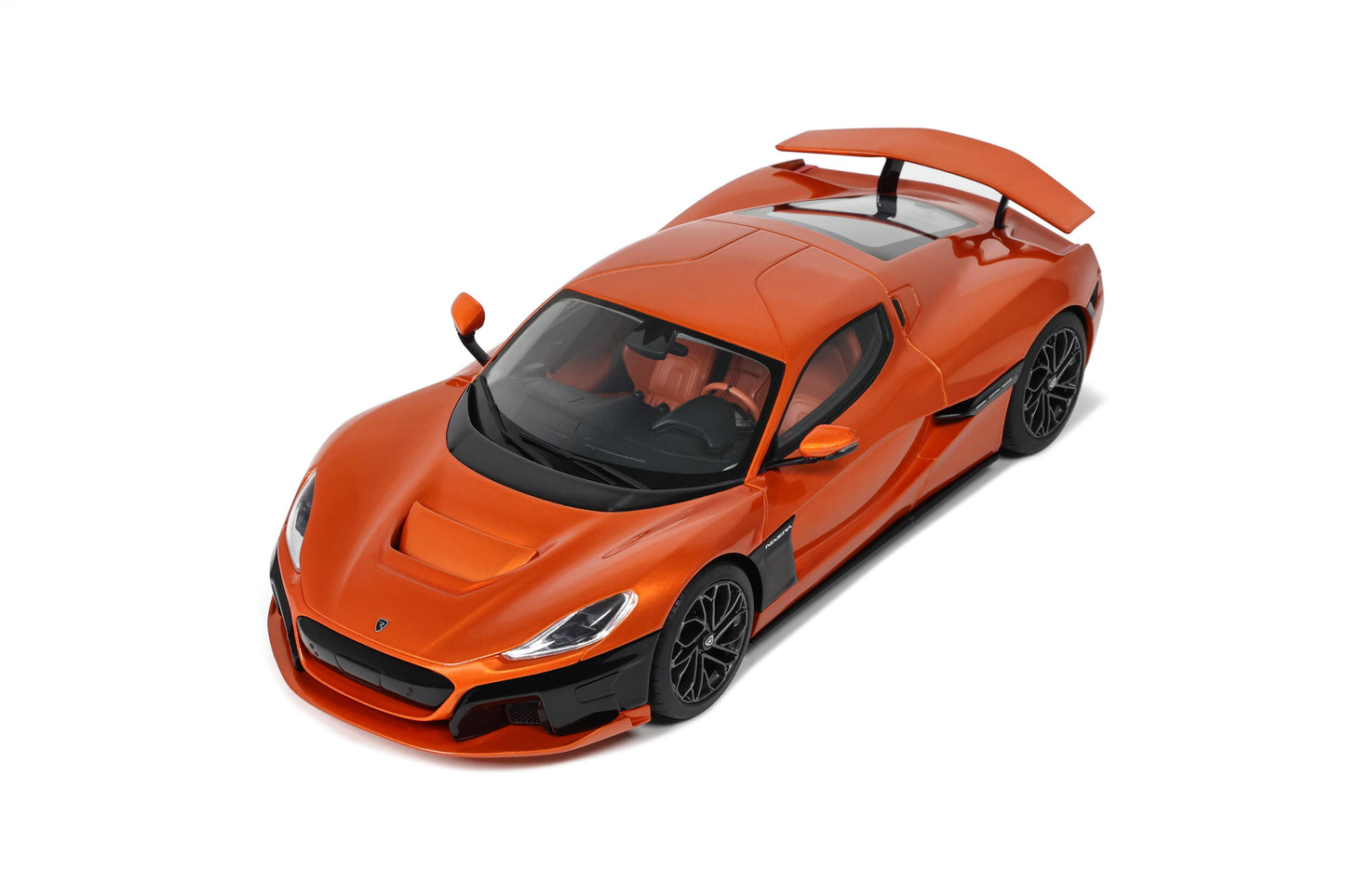 GT Spirit - Rimac Nevera (Magma Orange) 1:18 Scale Model Car - Model Cars Canada Inc.
