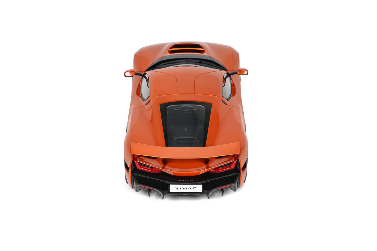 GT Spirit - Rimac Nevera (Magma Orange) 1:18 Scale Model Car - Model Cars Canada Inc.