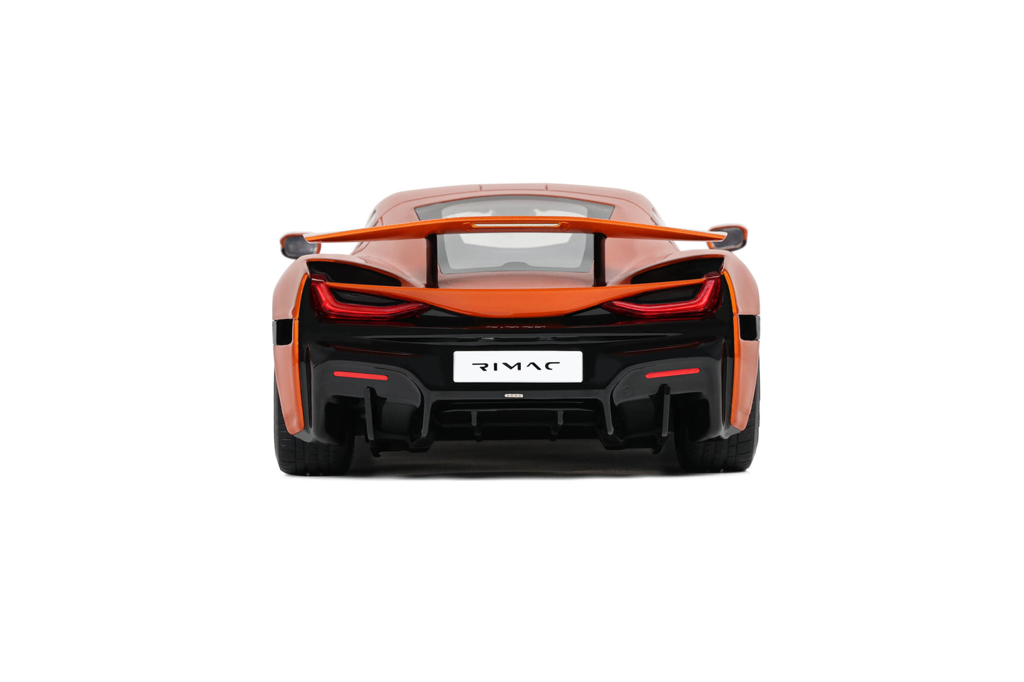 GT Spirit - Rimac Nevera (Magma Orange) 1:18 Scale Model Car - Model Cars Canada Inc.