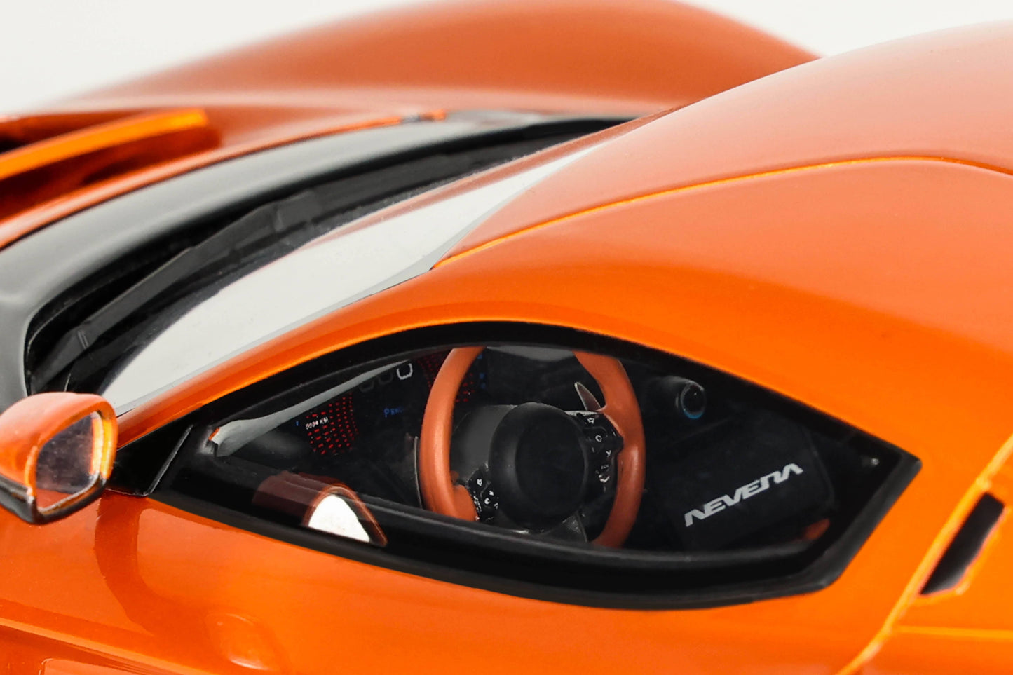 GT Spirit - Rimac Nevera (Magma Orange) 1:18 Scale Model Car - Model Cars Canada Inc.