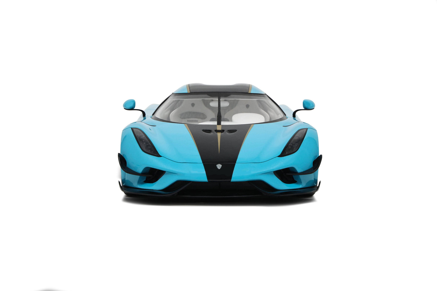 GT Spirit - Koenigsegg Regera (Baby Blue) 1:18 Scale Model - Model Cars Canada Inc.