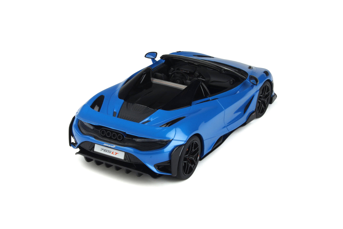 GT Spirit - McLaren 765LT Spider (Amit Blue) 1:18 Scale Model Car - Model Cars Canada Inc.