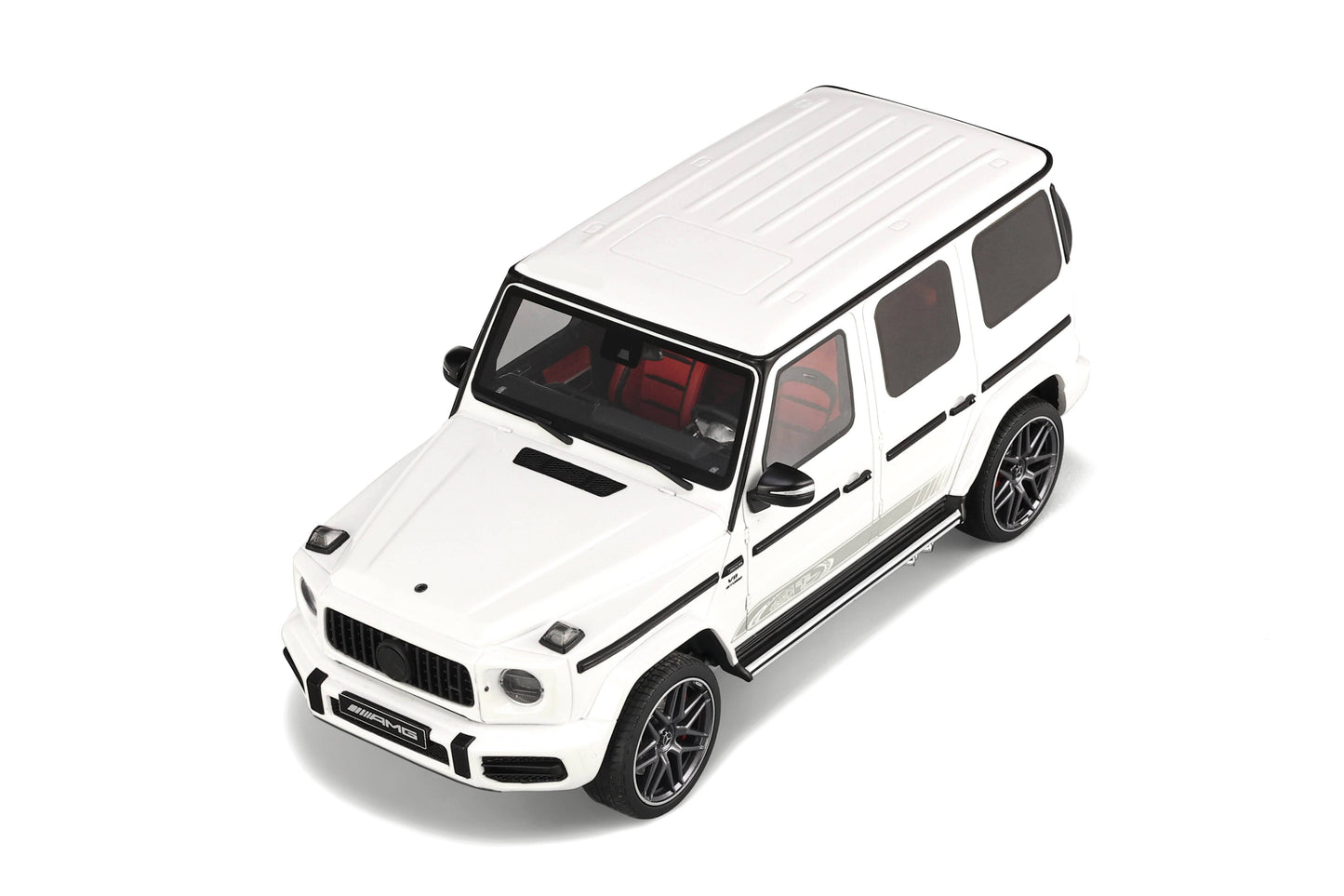 GT Spirit - Mercedes-Benz G63 AMG "Edition 55" (Designo Opalite Brilliant White) 1:18 Scale Model Car - Model Cars Canada Inc.