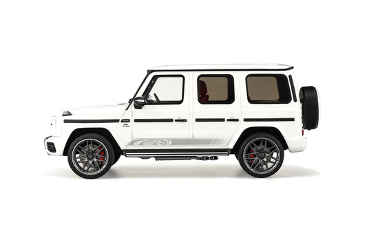 GT Spirit - Mercedes-Benz G63 AMG "Edition 55" (Designo Opalite Brilliant White) 1:18 Scale Model Car - Model Cars Canada Inc.