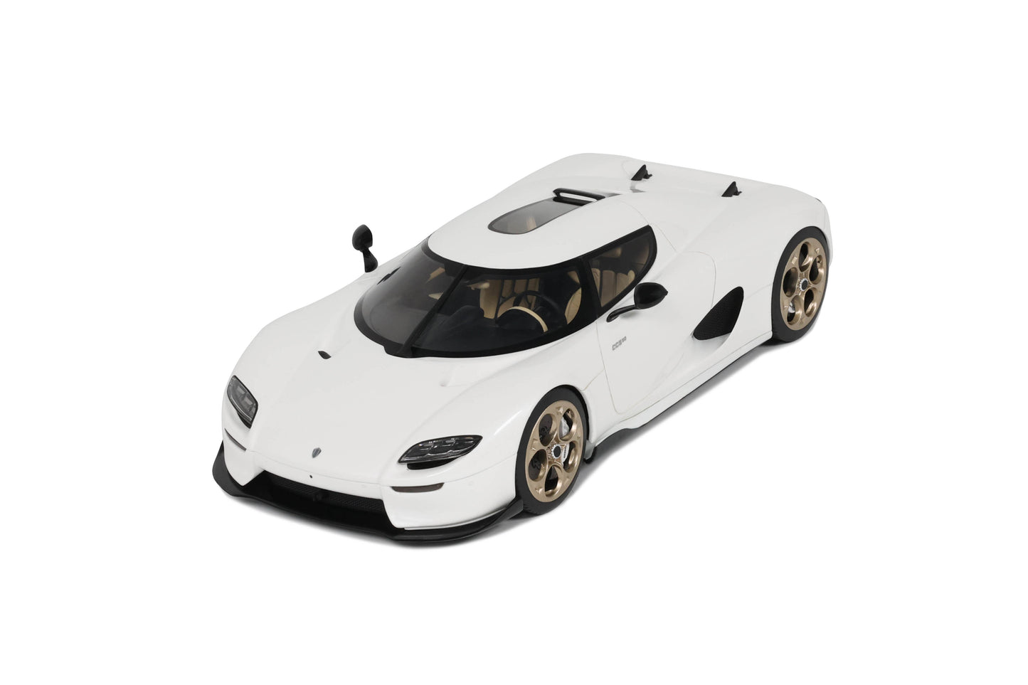 GT Spirit - Koenigsegg CC850 (Crystal White) 1:18 Scale Model Car