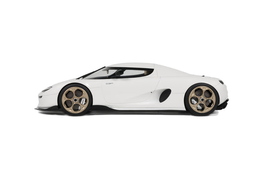 GT Spirit - Koenigsegg CC850 (Crystal White) 1:18 Scale Model Car