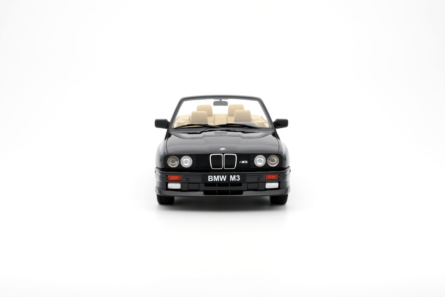 OttOmobile - BMW M3 Convertible (E30) (Black) 1:18 Scale Model Car - Model Cars Canada Inc.