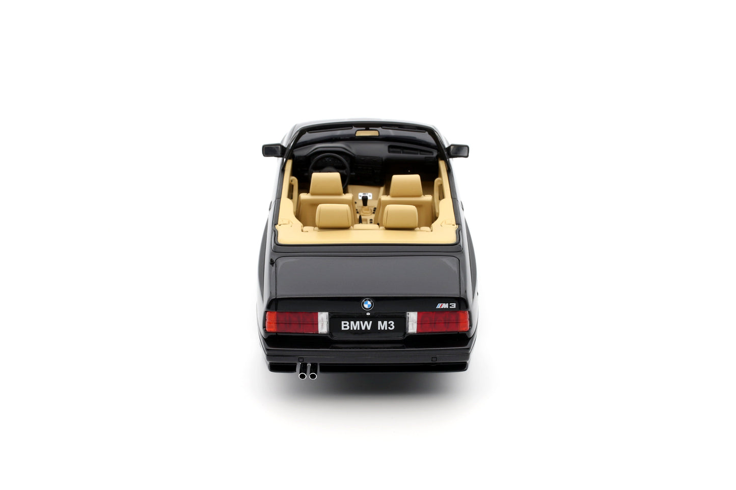 OttOmobile - BMW M3 Convertible (E30) (Black) 1:18 Scale Model Car - Model Cars Canada Inc.