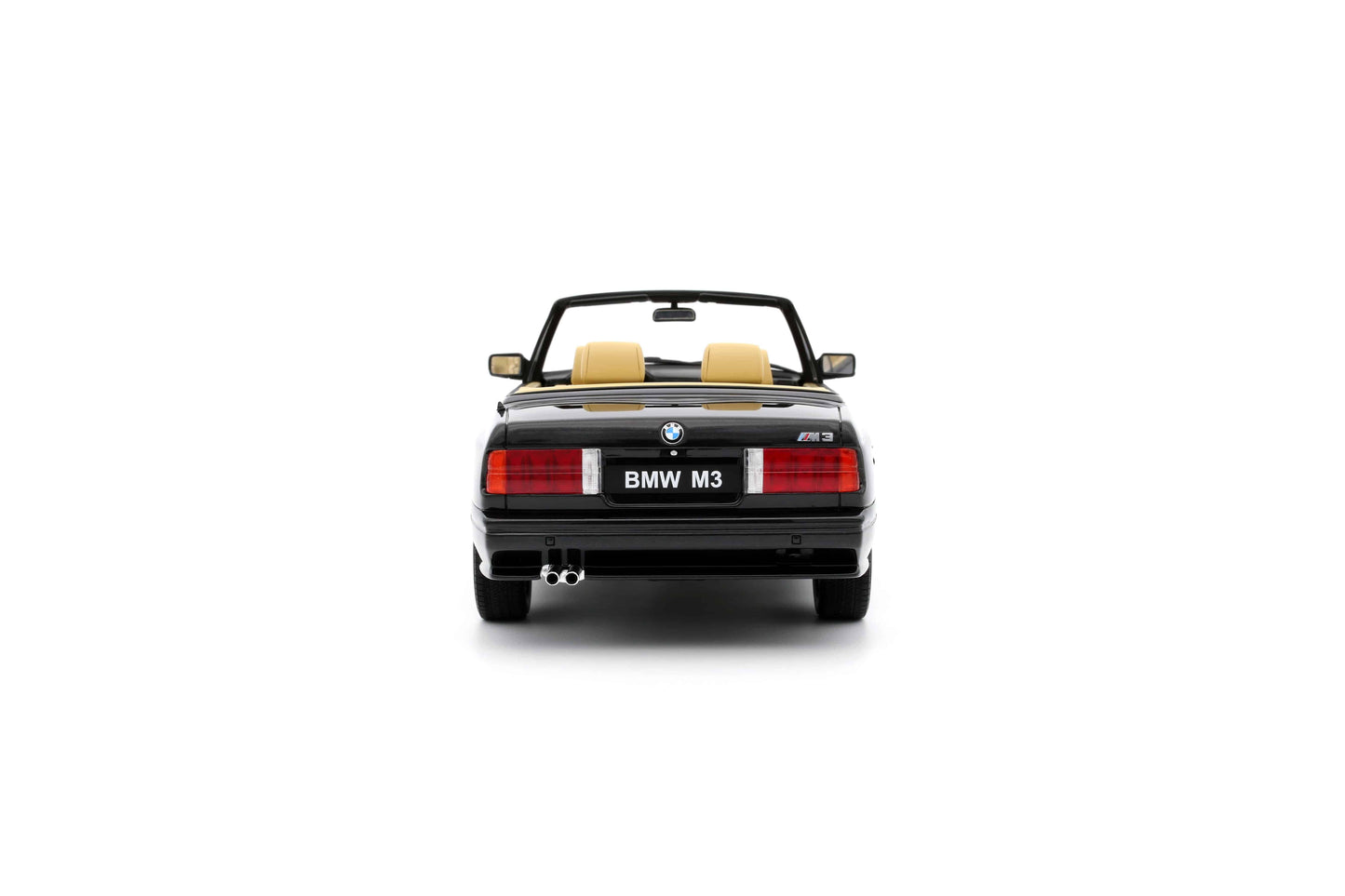 OttOmobile - BMW M3 Convertible (E30) (Black) 1:18 Scale Model Car - Model Cars Canada Inc.