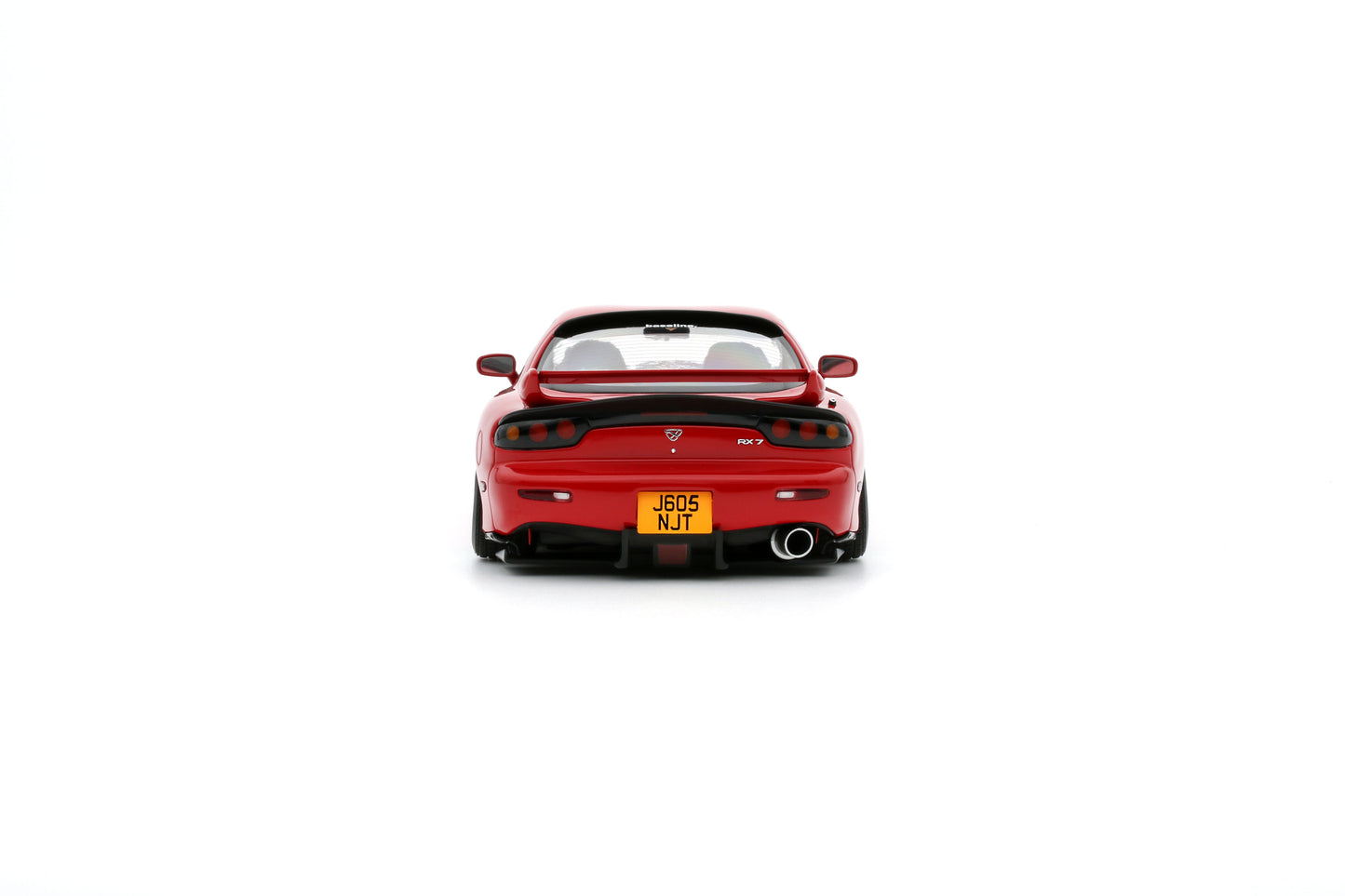 OttOmobile - Mazda Efini RX-7 (FD3S) "Khyzyl Saleem" (Vintage Red) 1:18 Scale Model Car