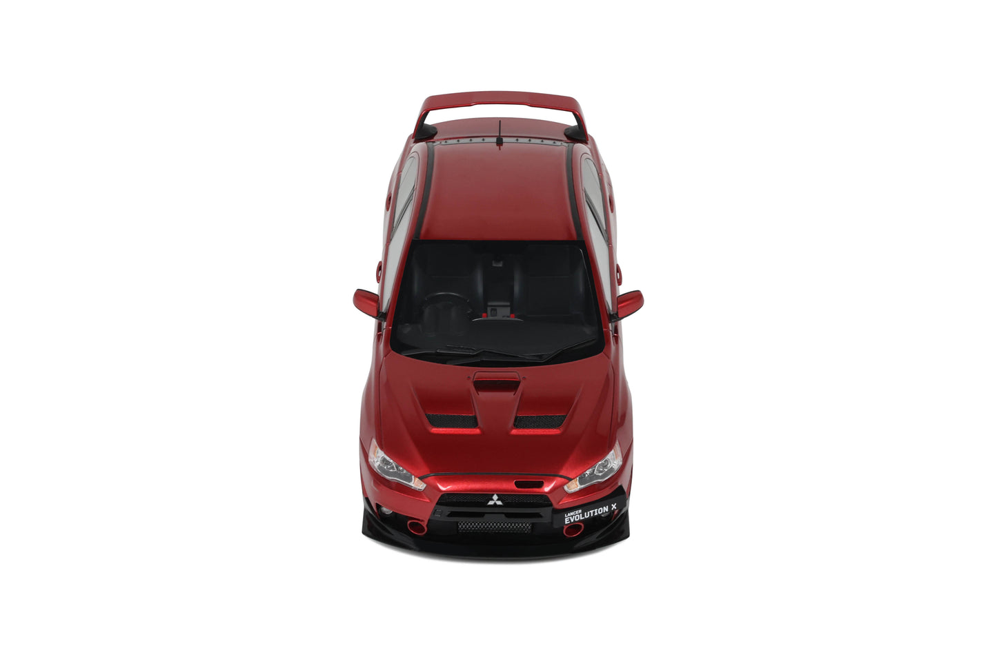 OttOmobile - Mitsubishi Lancer Evolution (Evo X) FQ-400 (Orient Red) 1:18 Scale Model Car