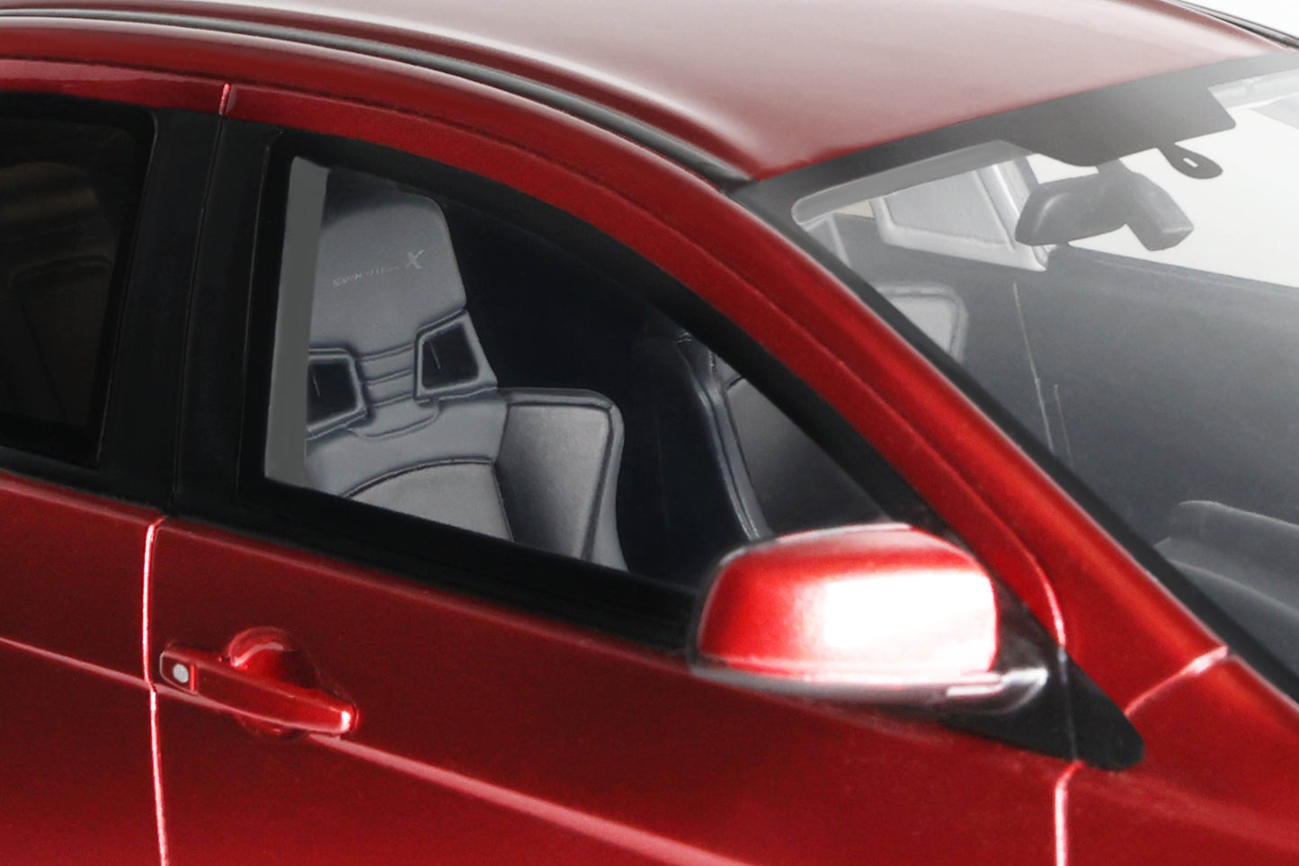 OttOmobile - Mitsubishi Lancer Evolution (Evo X) FQ-400 (Orient Red) 1:18 Scale Model Car