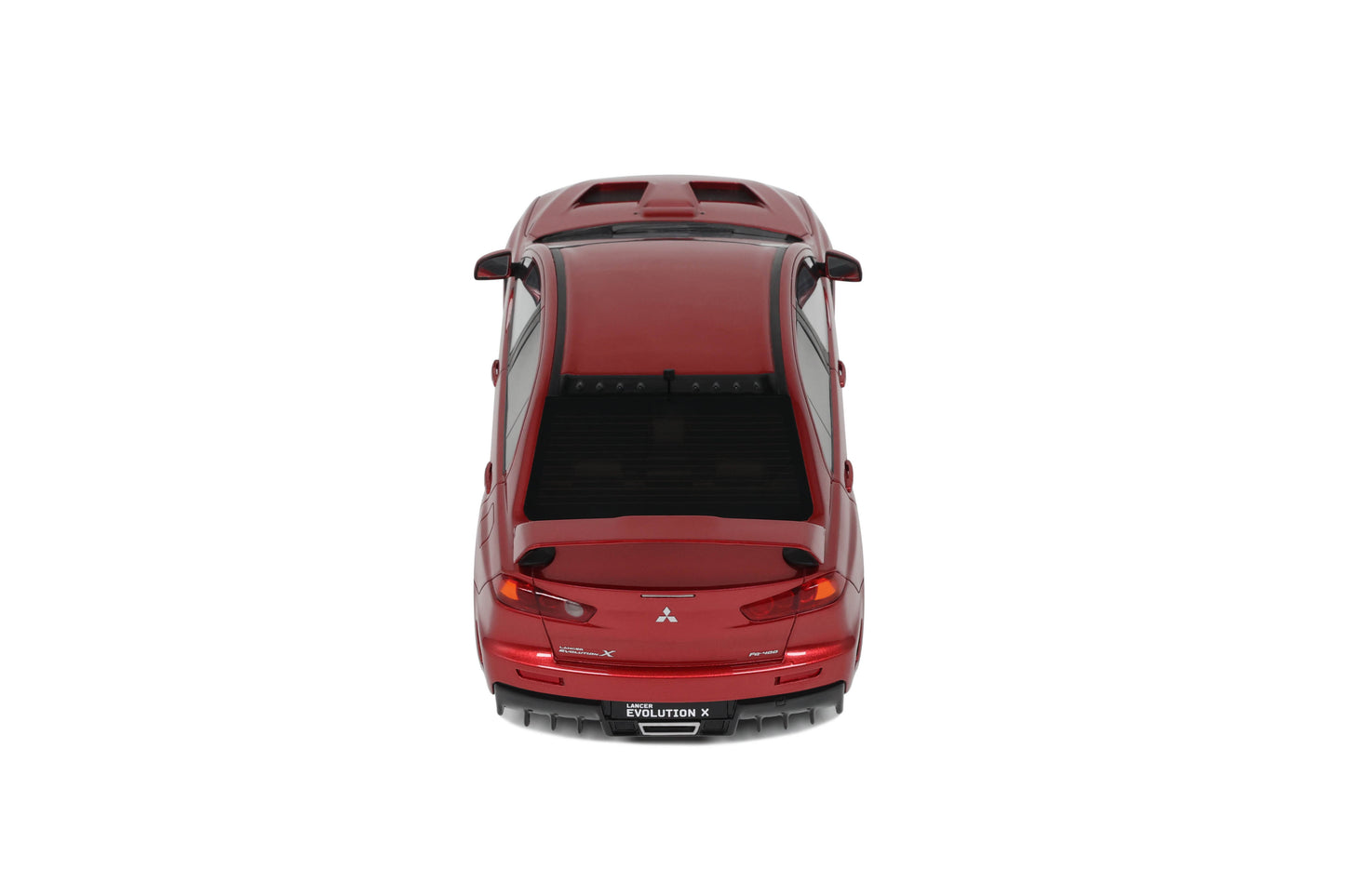 OttOmobile - Mitsubishi Lancer Evolution (Evo X) FQ-400 (Orient Red) 1:18 Scale Model Car