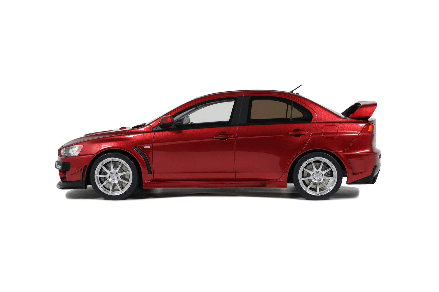 OttOmobile - Mitsubishi Lancer Evolution (Evo X) FQ-400 (Orient Red) 1:18 Scale Model Car