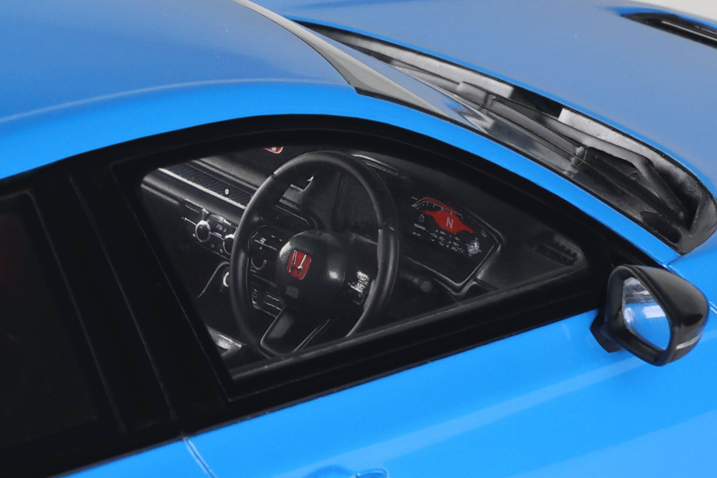 OttOmobile - Honda Civic Type R (FL5) (Racing/Boost Blue Pearl) 1:18 Scale Model Car