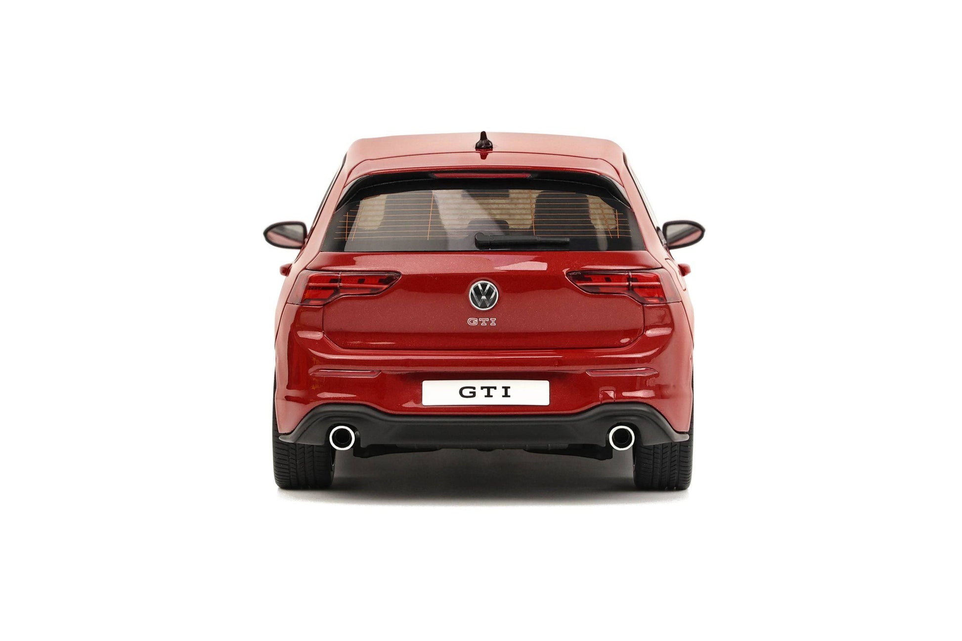 OttOmobile - Volkswagen Golf VIII GTI (Tornado Red) 1:18 Scale Scale Model - Model Cars Canada Inc.