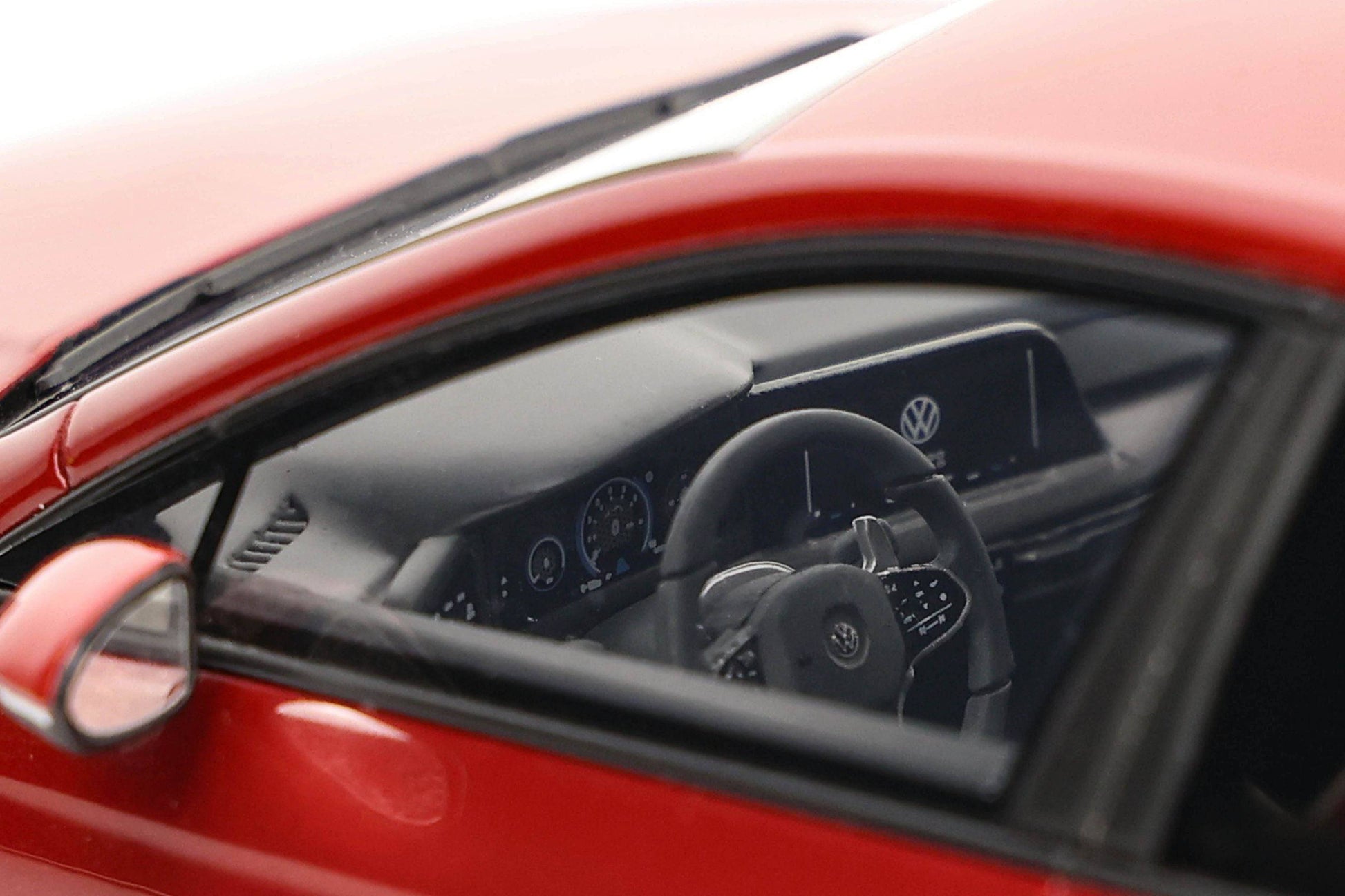 OttOmobile - Volkswagen Golf VIII GTI (Tornado Red) 1:18 Scale Scale Model - Model Cars Canada Inc.