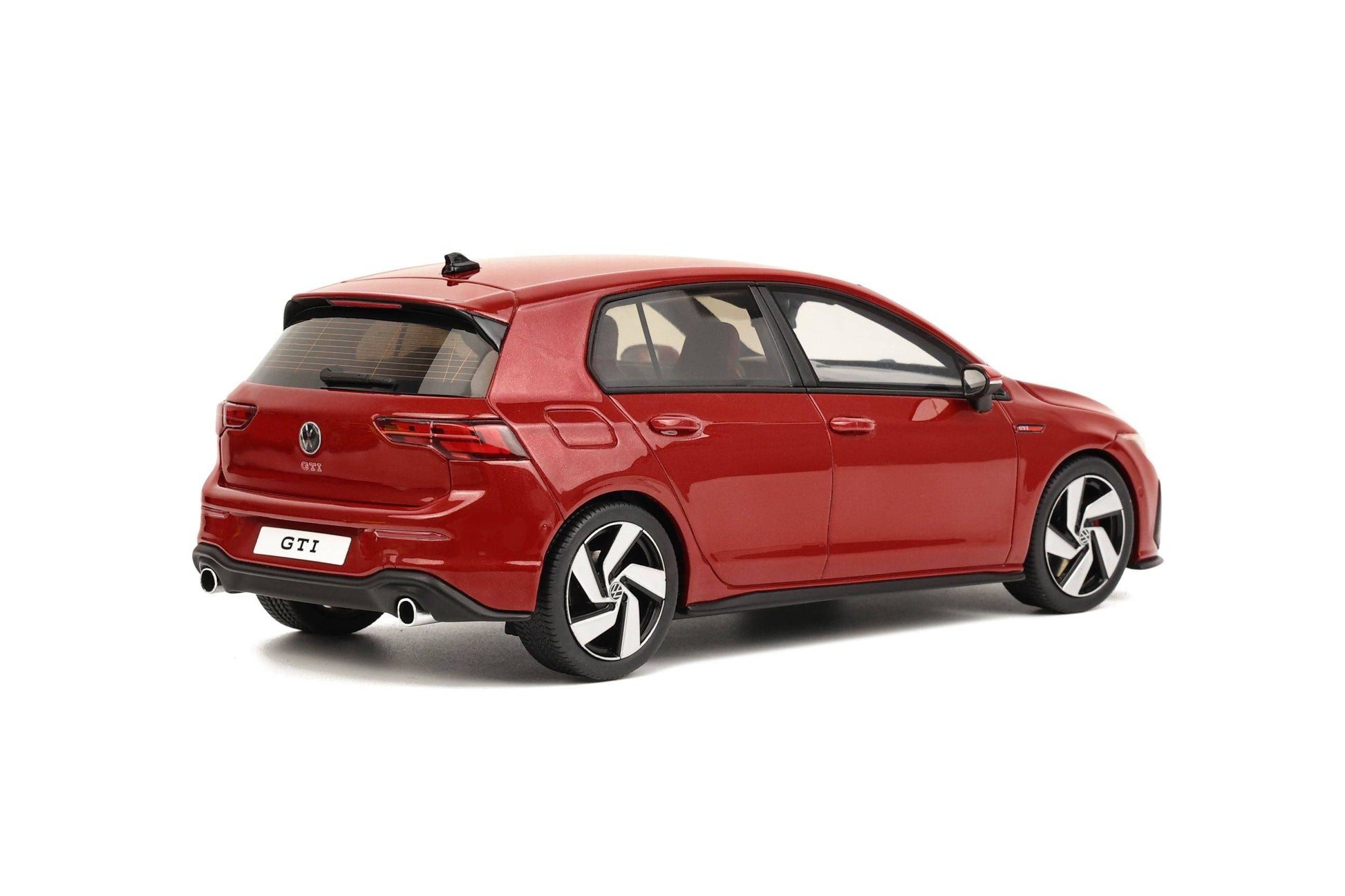 OttOmobile - Volkswagen Golf VIII GTI (Tornado Red) 1:18 Scale Scale Model - Model Cars Canada Inc.