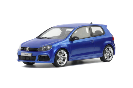OttOmobile - Volkswagen Golf R (MK6) (Lapris Blue Metallic) 1:18 Scale Model Car - Model Cars Canada Inc.
