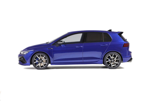 OttOmobile - Volkswagen Golf R (MK8) 3 Doors (Lapiz Blue) 1:18 Scale Model - Model Cars Canada Inc.
