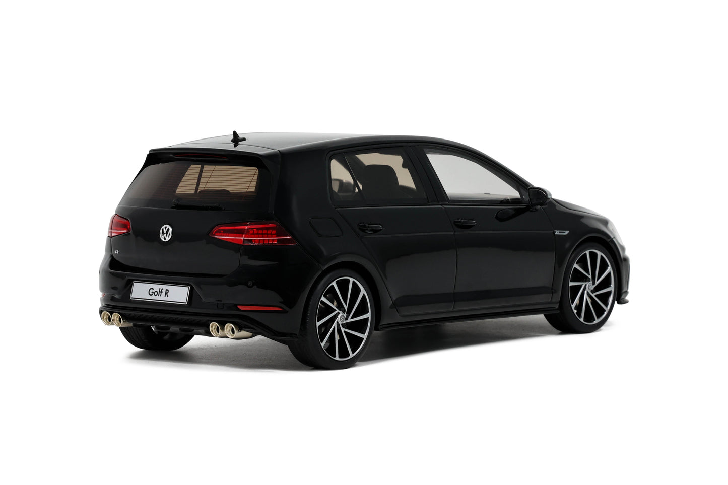 OttOmobile - Volkswagen Golf R (MK7) 5 Doors (Deep Black Pearl) 1:18 Scale Model - Model Cars Canada Inc.