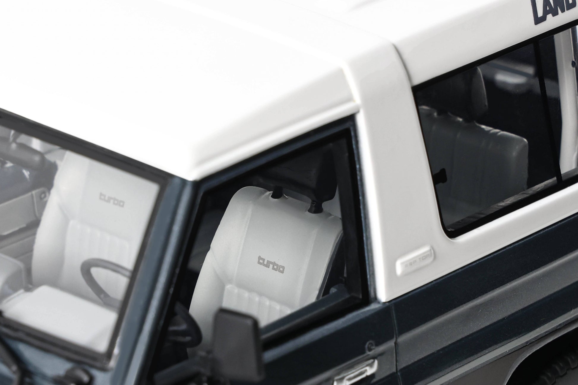 OttOmobile - Toyota Land Cruiser (LJ73) (Dark Grey Metallic) 1:18 Scale Model - Model Cars Canada Inc.