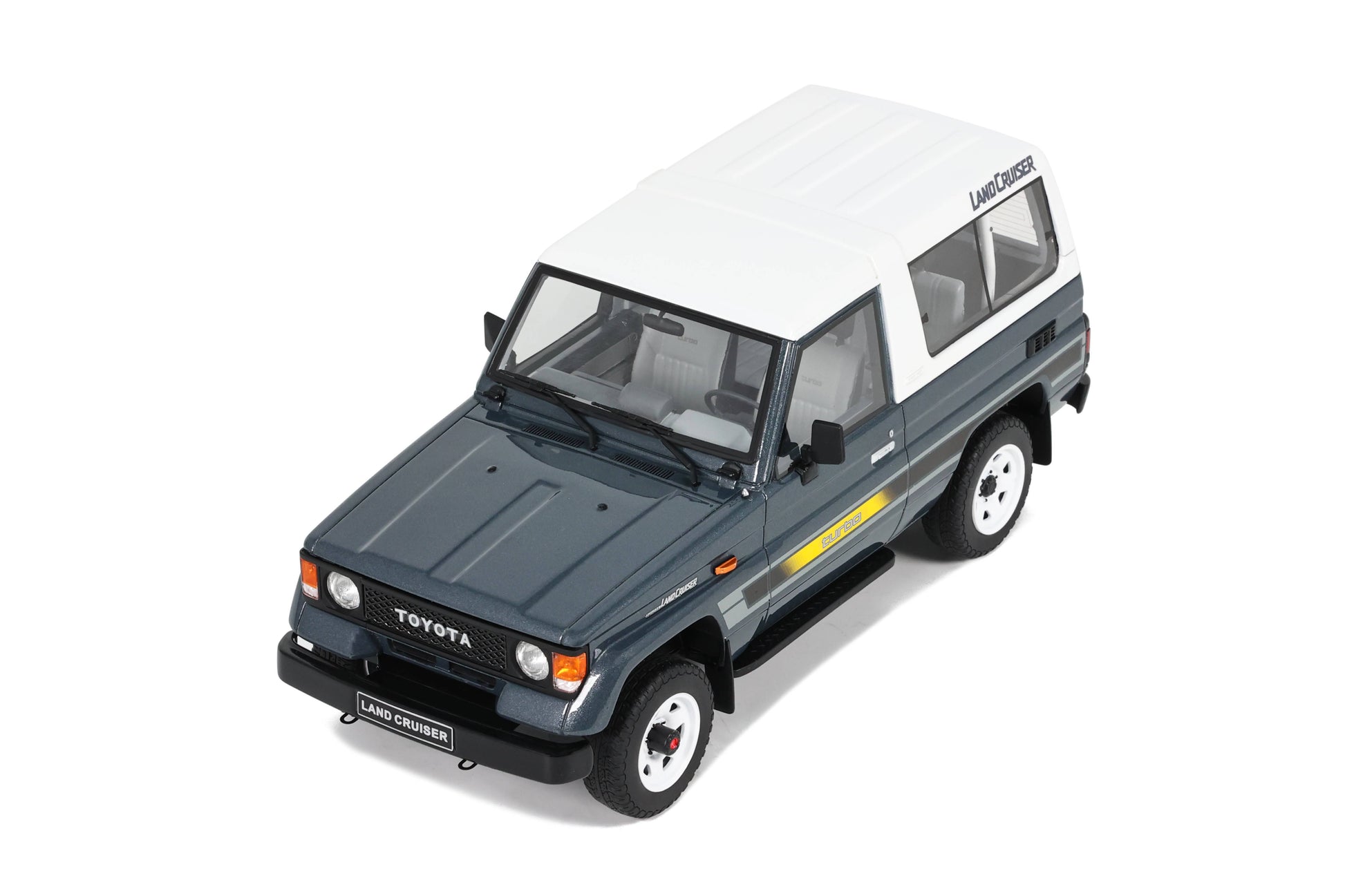 OttOmobile - Toyota Land Cruiser (LJ73) (Dark Grey Metallic) 1:18 Scale Model - Model Cars Canada Inc.