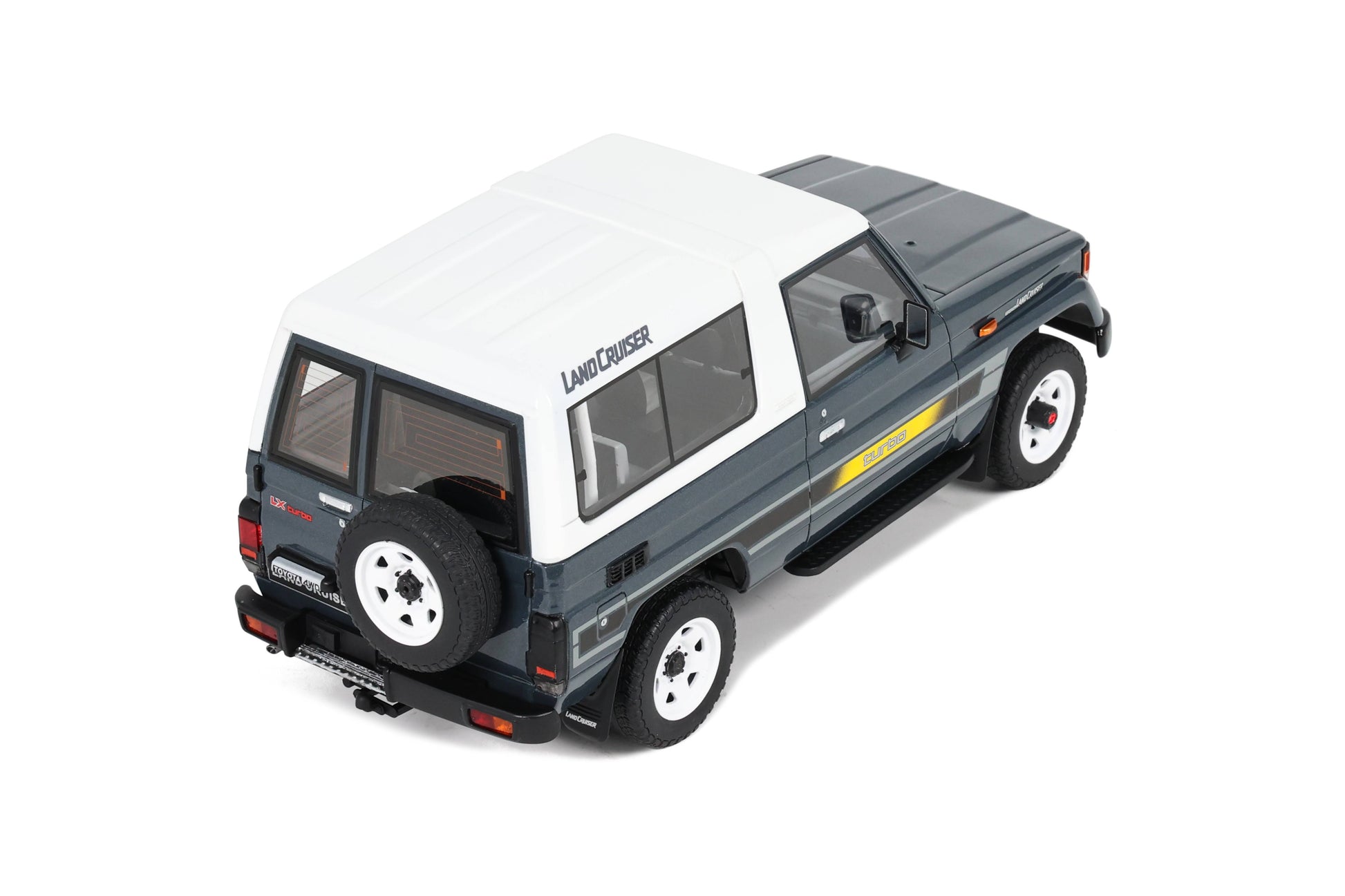 OttOmobile - Toyota Land Cruiser (LJ73) (Dark Grey Metallic) 1:18 Scale Model - Model Cars Canada Inc.