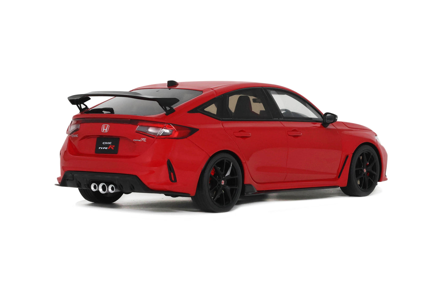 OttOmobile - Honda Civic Type R (FL5) (Rallye Red) 1:18 Scale Model
