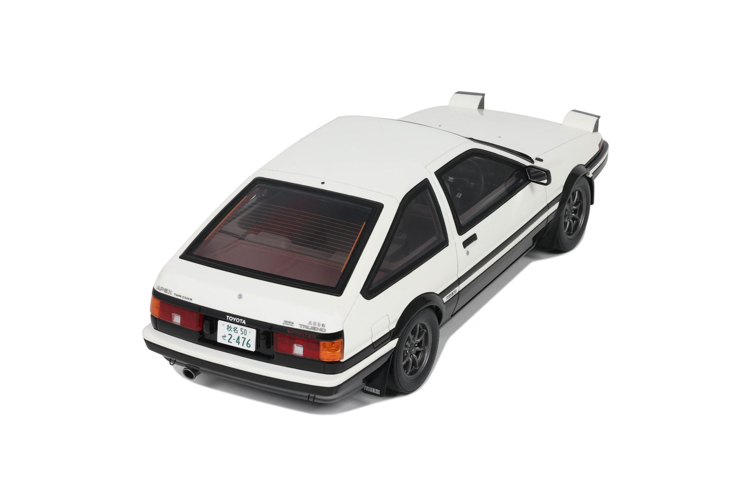 OttOmobile - Toyota Corolla Sprinter Trueno (AE86) (Panda) 1:18 Scale Model