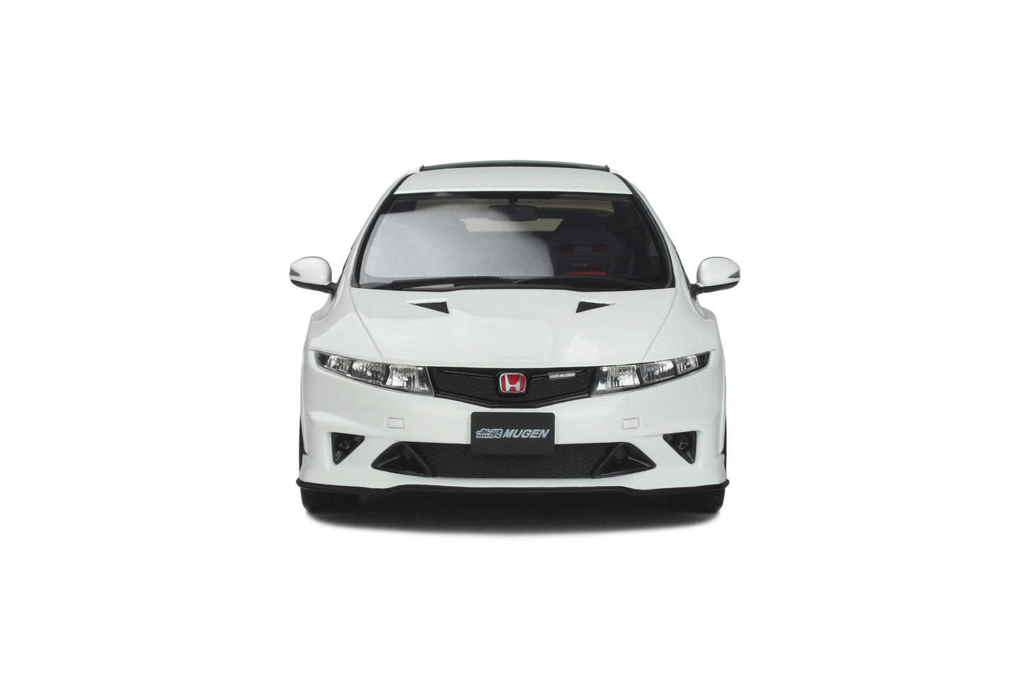 OttOmobile - Mugen Honda Civic Type R (FN2) (Taffeta White) 1:18 Scale Model - Model Cars Canada Inc.