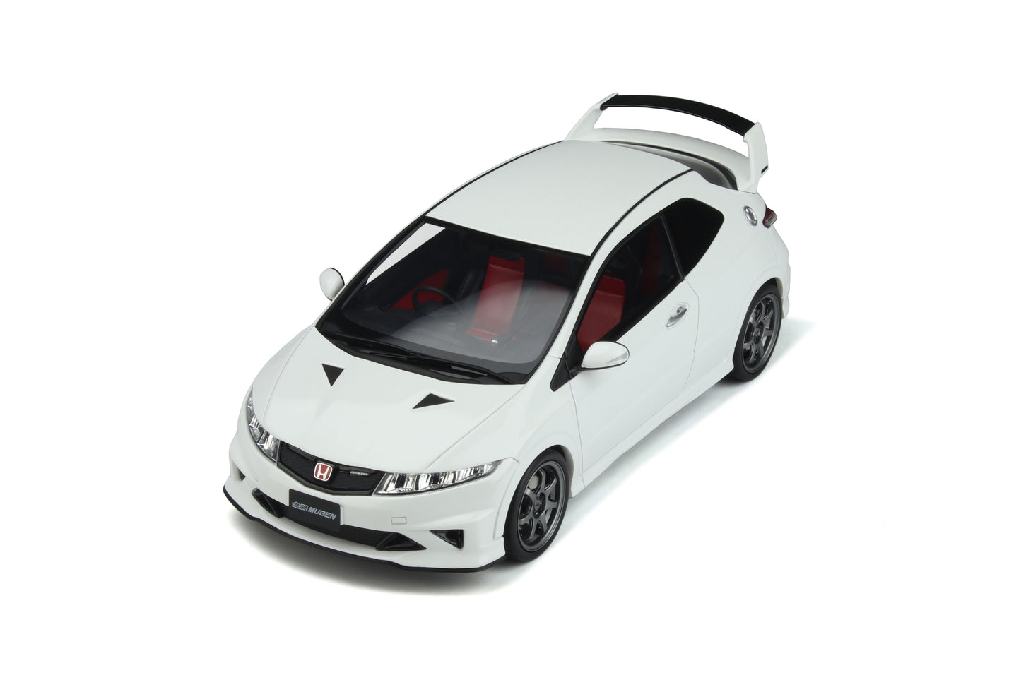 OttOmobile - Mugen Honda Civic Type R (FN2) (Taffeta White) 1:18 Scale Model - Model Cars Canada Inc.