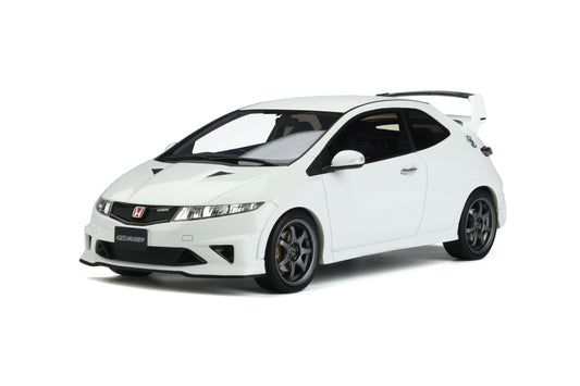 OttOmobile - Mugen Honda Civic Type R (FN2) (Taffeta White) 1:18 Scale Model - Model Cars Canada Inc.