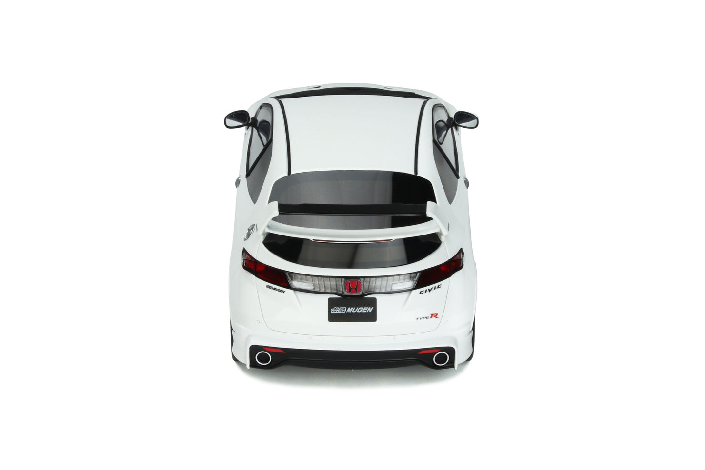 OttOmobile - Mugen Honda Civic Type R (FN2) (Taffeta White) 1:18 Scale Model - Model Cars Canada Inc.