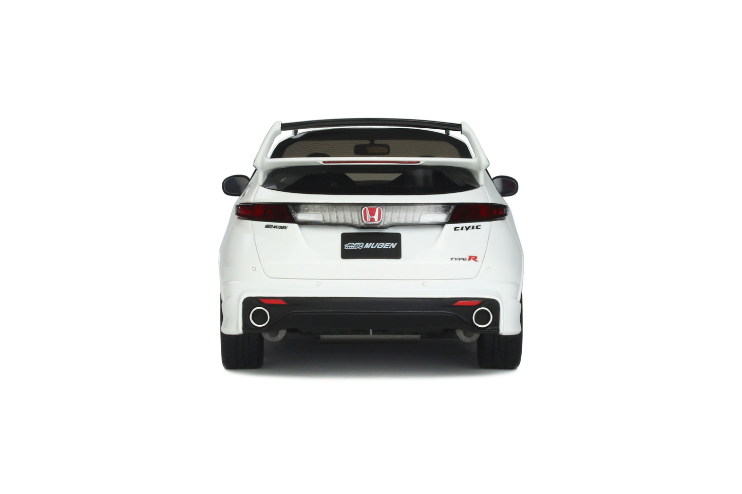 OttOmobile - Mugen Honda Civic Type R (FN2) (Taffeta White) 1:18 Scale Model - Model Cars Canada Inc.