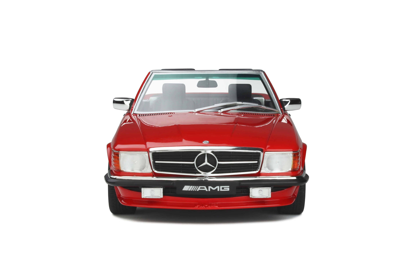 OttOmobile - Mercedes-Benz 500 SL AMG (R107) (Red) 1:18 Scale Model Car - Model Cars Canada Inc.