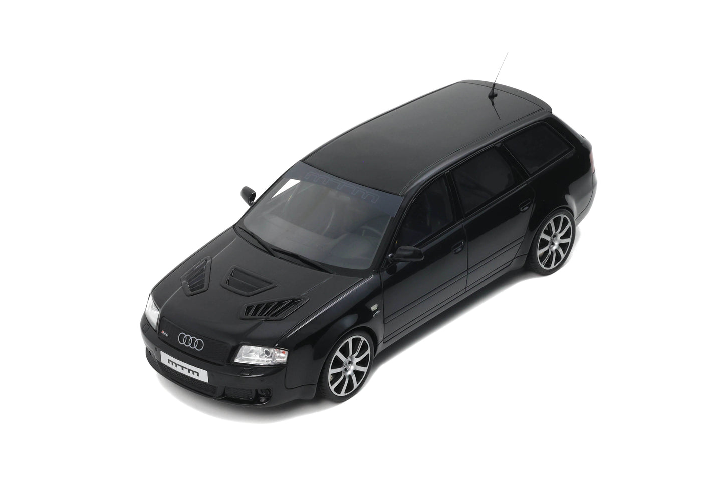 OttOmobile - Audi RS6 Clubsport MTM (Black) 1:18 Scale Model Car - Model Cars Canada Inc.