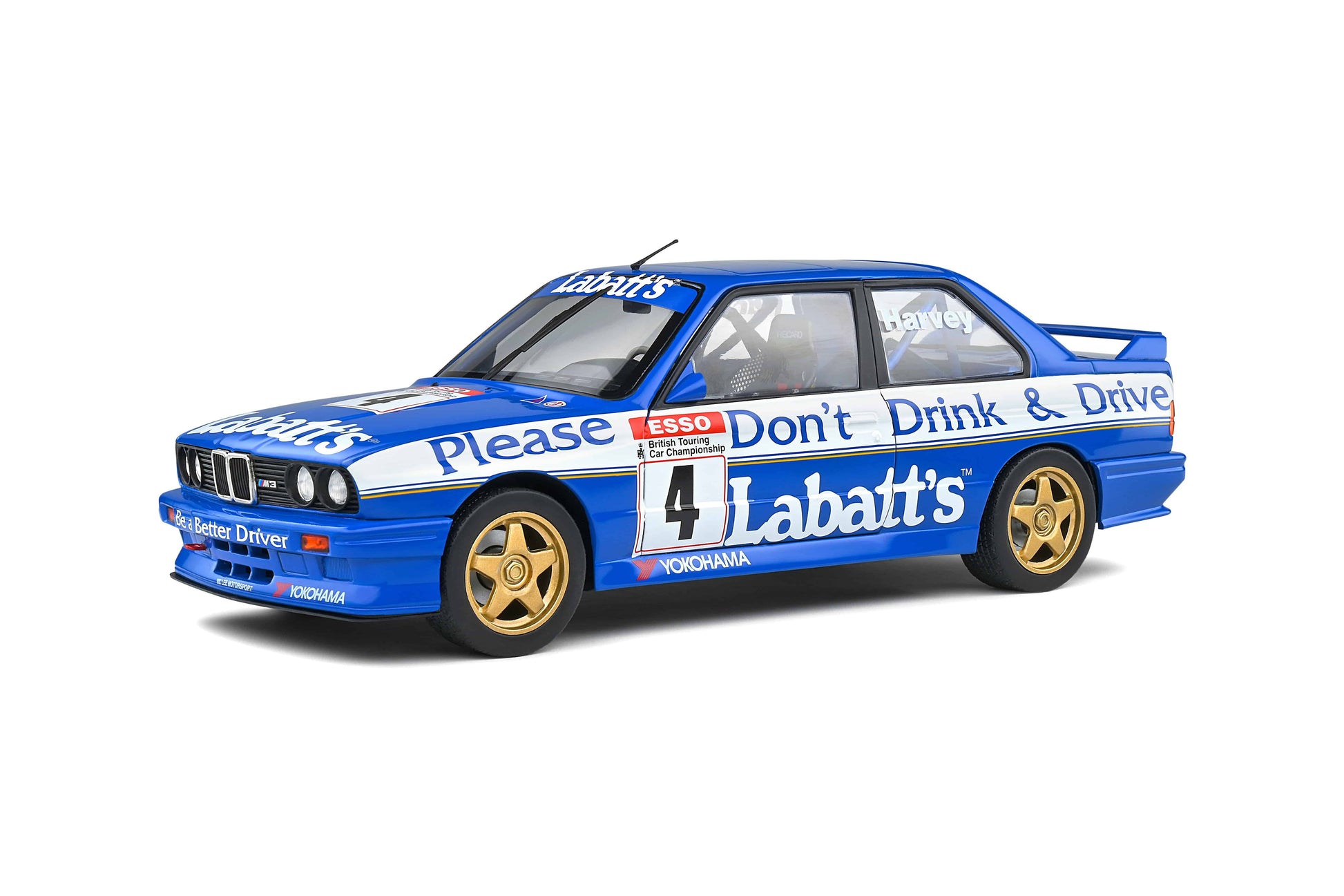 Solido - BMW M3 (E30)(Labatt's) 1:18 Scale Model Car - Model Cars Canada Inc.